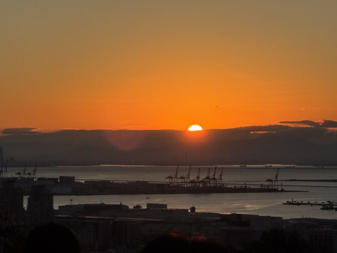 2026年元旦（初日の出）見晴らし台にて